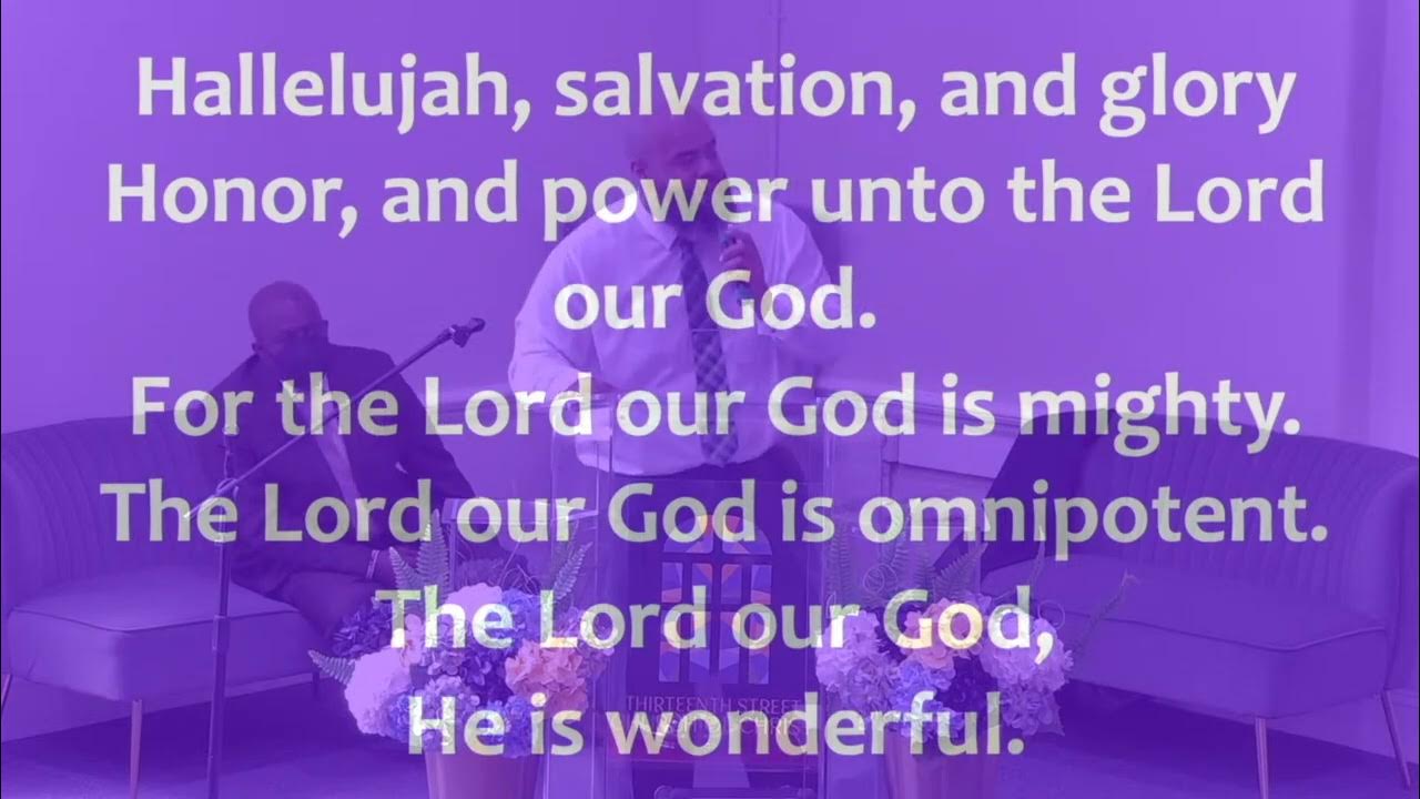 Hallelujah Salvation And Glory Lyrics By Stephen Hurd Hallelujah, Salvation, And Glory - YouTube