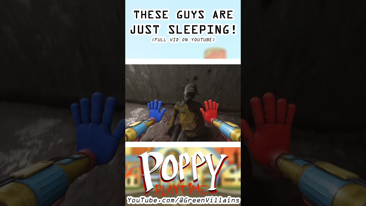 These Guys are Just Sleeping! - Poppy Playtime (Chapter 4)