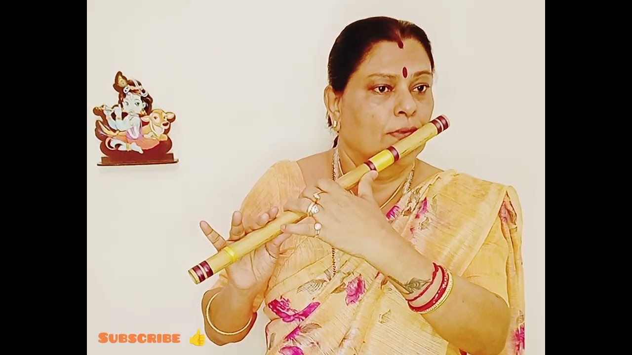 Tere Mere Hoton Pe Meete Meete Preet Mitwa II Chandni II Flute Cover II Shilpa _With_Flute