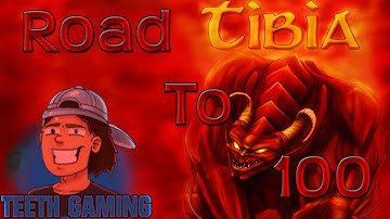 Tibia - Road to 100 (Episode 2 - Hellspawn Blocking)