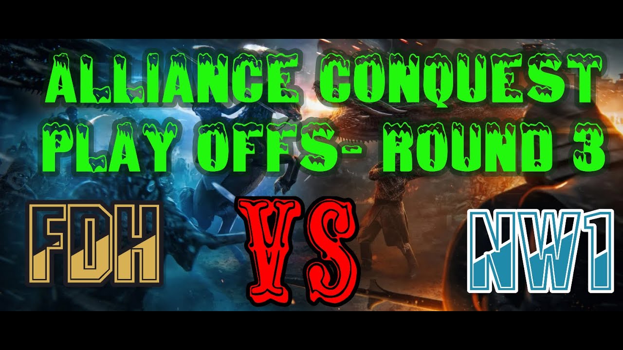 GoTWiC | Alliance Conquest Play Offs - Round 3 | FDH vs NW1