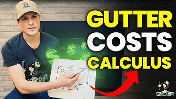 Simple Steps to Calculate Your Gutter Costs #gutters #gutterinstallation