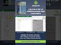 Calculo de la verificación por cortante #geniospro #plantillasingenieria #ingenieria