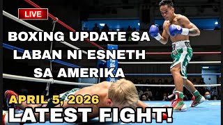 LATEST FIGHT! April 5, 2026 l Update sa laban ni Domingo sa Amerika