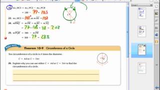 Geometry Video Notes on Section 10-6