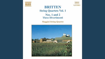 String Quartet No. 1 in D Major, Op. 25: II. Allegretto con slancio