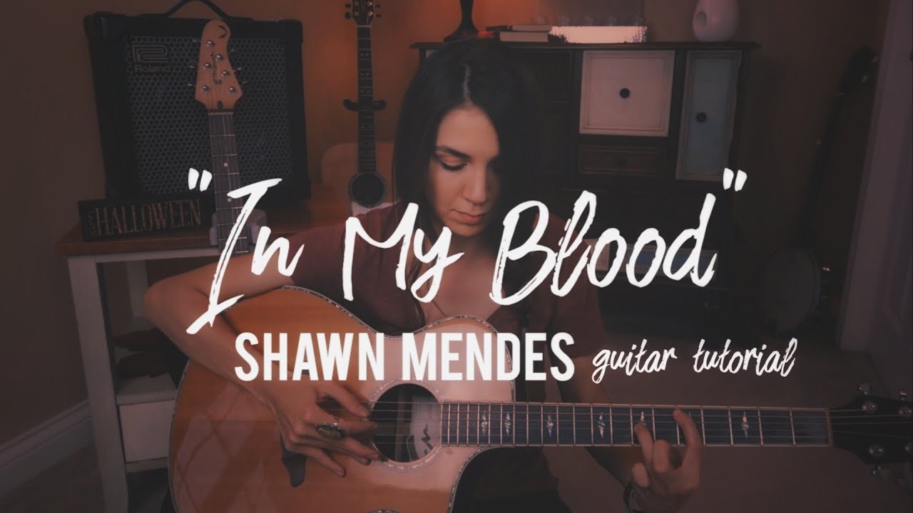In My Blood | Shawn Mendes Guitar Tutorial | Fingerpicking + Strumming