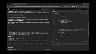 2996 | Smallest Missing Integer Greater Than Sequential Prefix Sum | LeetCode POTD | C++ | Solution