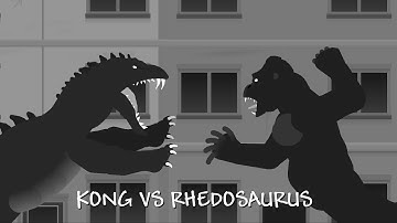 KAIJU BRAWL;KING KONG 1933 VS RHEDOSAURUS 1953 (Short Stick Nodes Pro Battle)