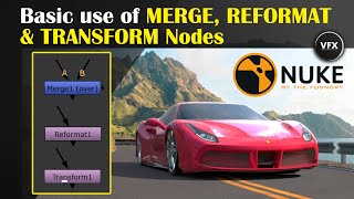 Famous VFX | Nuke Compositing | Basic use of MERGE, REFORMAT & TRANSFORM Nodes | Nuke Beginner Tutorial Wealth