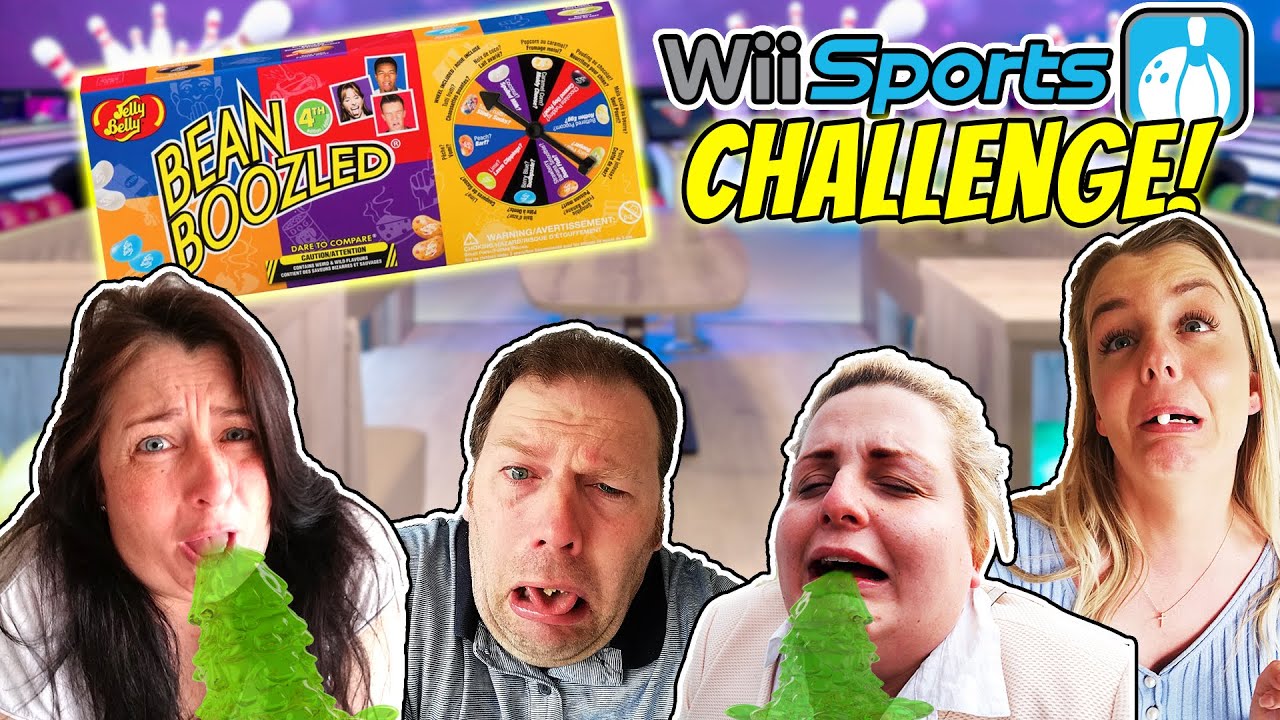 BEAN BOOZLED/ WII SPORTS BOWLING CHALLENGE 🤩 RÅDNE ÆG & SURE SOKKER 🤮 DET bliver klamt! 😂