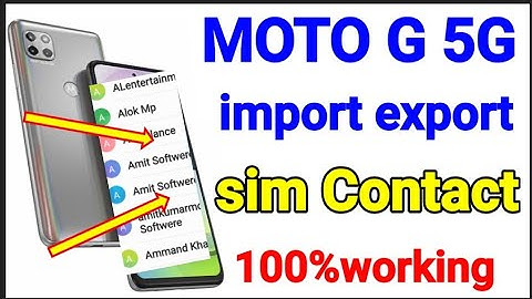 moto g 5g contect import export // how to show contect import export moto g 5g