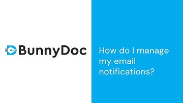 How do I manage my email notifications?