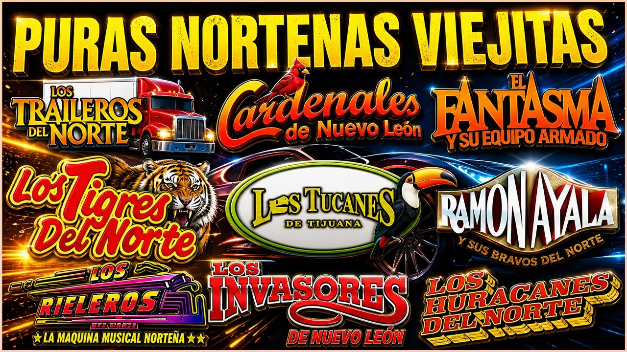 💥PURAS NORTEÑAS VIEJITAS MIX 🔥Puros Clásicos | Tigres, Tucanes, Ramón Ayala ,Invasores, Cardenales