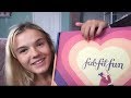ASMR Unboxing My FabFitFun Fall Box 