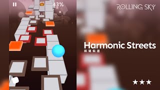 Harmonic Streets [Co-Creation / 3-Stars] | Rolling Sky