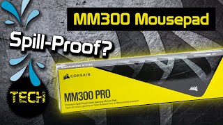 Corsair MM300 Large Gaming Mousepad Review - Is it Really Spill-Proof?