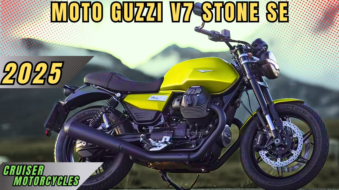 2025 Moto Guzzi V7 Stone Special Edition! How are Triumph