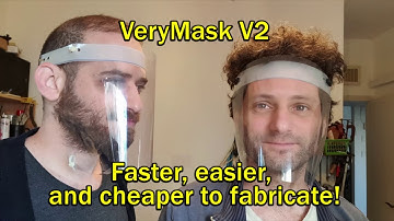 VeryMask v2 - Open source, Transparent Medical mask (Face shield)