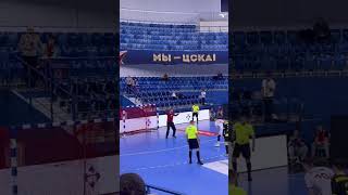 Гандбол. Чемпионат России. ЦСКА - СГАУ Саратов. Точная реализация