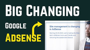 Google Adsense New Update 2023 | Site Management Is Changing In Adsense #googleadsenseupdate