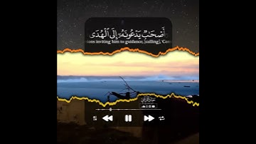 القارئ حماد القريشي - سورة الانعام -  من الآية 71  إلى الآية 72