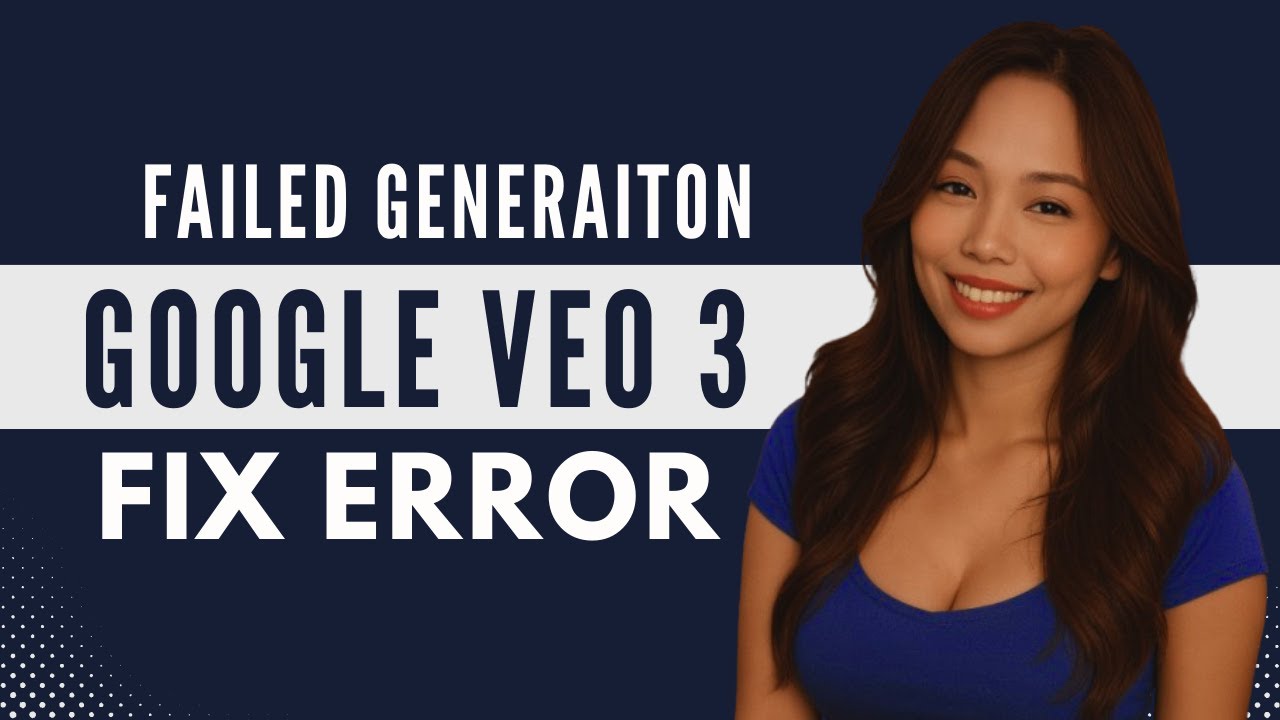 Как исправить ошибку неудачной генерации в Veo 3?