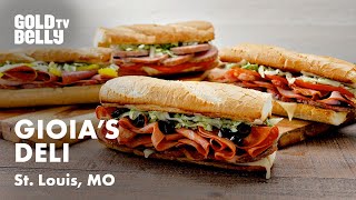 Gioia's Deli in St. Louis Has Stood On "The Hill" Since 1918: Taste Their Famous Hot Salami Sandwich