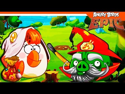 Видео: 🐦 ЭНГРИ БЕРДС ЭПИК 😡 Angry Birds Epic (Злые Птицы) Прохождение