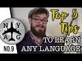 HOW TO LEARN ANY LANGUAGE (TOP 5 TIPS FROM AN ENGLISH TEACHER) - NYAG #9