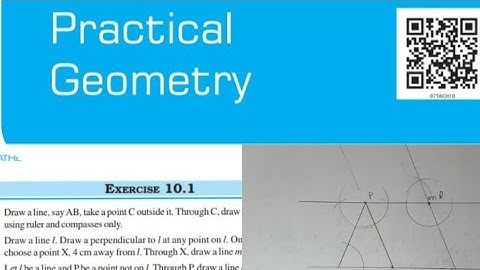 Learn to DRAW PARALLEL LINES CONSTRUCTION,Practical Geometry Class 7 MATHS NCERT Ex 10.1 in one go