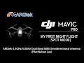 My First Night Flight - Mavic Pro (Sport Mode) with ARGtek Dual Band 8dBi Omni Antenna