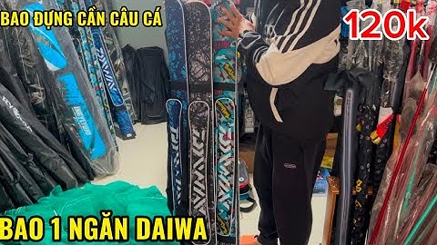 Bao đựng cần câu cá // Bao 1 ngăn DAIWA 1m25