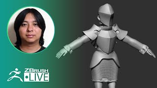 [JA] ZBrushで剣士キャラを作ろう - Pixologic Daisuke Narukawa - Part 2