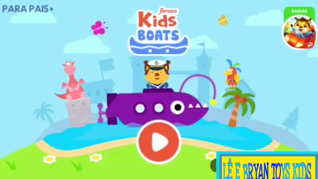 Jogos Educativos Online para Crianças: Passeio em bote