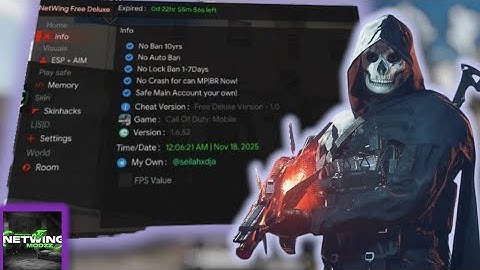 NEW NETWING FREE DELUXE MOD GARENA | ANTI BAN 10 YEARS | FIX 1 DAY BAN | AIM BOT + ESP + WALL HACK