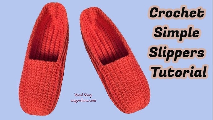 Adventurous Beginner Crochet Class- Slippers - homesewn