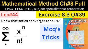 Exercise 8.3 Q#39 full mcqs tricks #mathematics #ppsc #fpsc #nts #maths #mathstricks #phd #afmathe