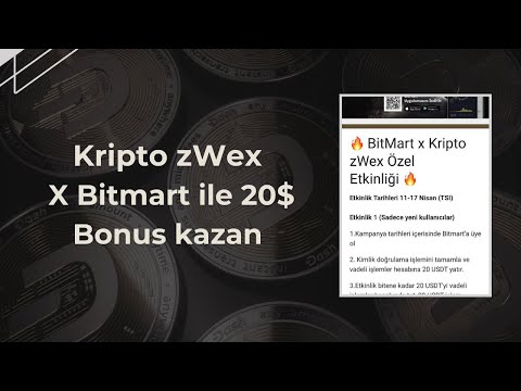 Bitmart x Kripto zWex Özel Etkinliği İle 20$ Kazan | AIRDROP'UN TEK ADRESİ