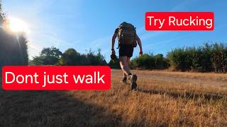 Why Walking Isn't Enough, Start Rucking!