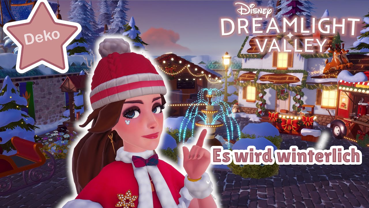 Eigenes Tal gestalten – Die Weihnachtsinsel Teil 1 | Disney Dreamlight Valley Deko