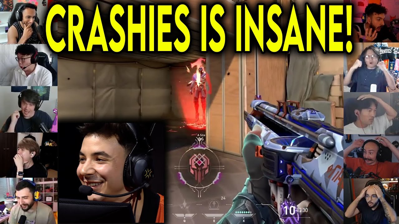 Valorant Streamers Reacts To FNC Crashies Insane 1v2 Against RRQ In VCT Champions 2025