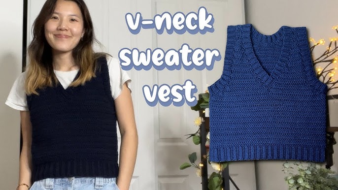 EASY CROCHET SWEATER VEST