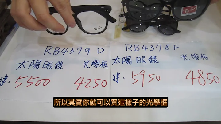 【長工來閒聊】534~驗配有度數的太陽眼鏡－我們來看雷朋的標準示範！ - 天天要聞