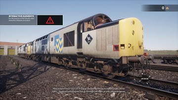 Train Sim World- Class 37 Introduction - Tees Valley Line