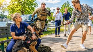 Entitled Teens Attacked a Nurse's Retired K9 — The Quiet Nurse Was a Decorated CAF Combat Medic