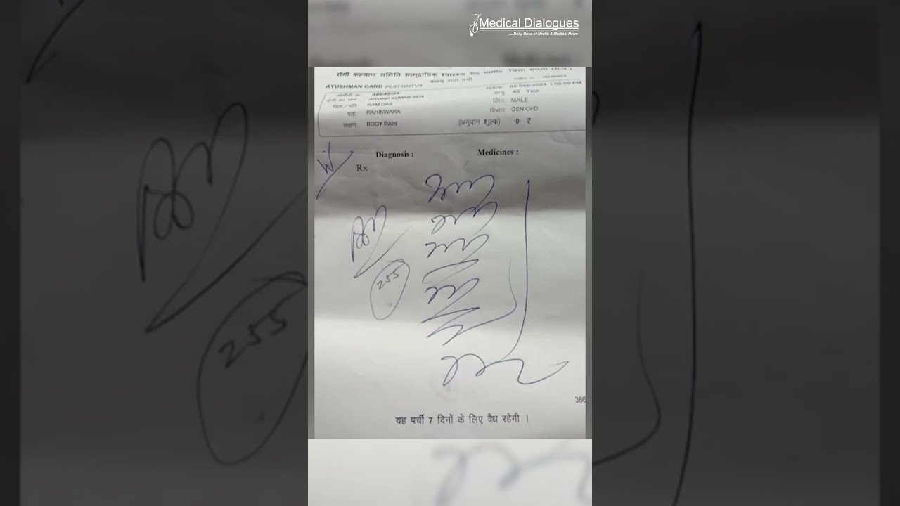 Can You Comprehend This Viral Doctor S Prescription Doctors Viraldoctor Prescriptions