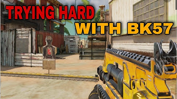 Trying hard with BK57 in legendary rank || BK57 Best Gunsmith in Codm Season 11