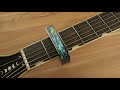 Thalia capos  blue abalone guitar capo