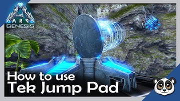 ARK: Genesis How to use the Tek Jump Pad